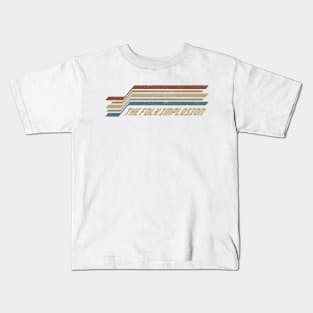 The Folk Implosion Stripes Kids T-Shirt